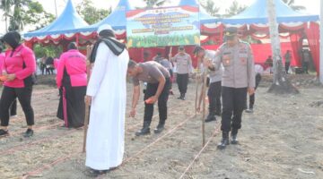 Kapolres Aceh Tenggara Ikuti Zoom Meeting dan Penanaman Jagung Serentak Kuartal I Tahun 2026