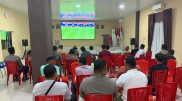 Nonton Bareng Piala Dunia 2026, Cara Polres Aceh Tenggara Dekatkan Diri dengan Warga